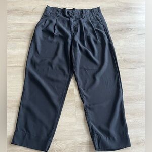 Madewell Black Ankle Cropped Pants